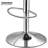 Crutchfield Swivel Upholstered Adjustable Height Counter Stool with Metal Frame