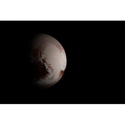 Dwarf Planet Pluto by Gwengoat