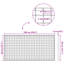  Grating Silver Hot-Dip Galvanised Steel Metal Grate Plumbing Fixture