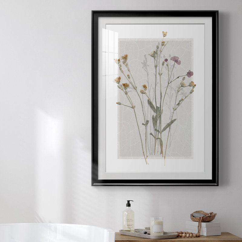 «Field Study», reproduction encadrée de qualité supérieure - prêt à accrocher, H 42,5 po x l 30,5 po, Noir