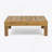 X-BACK CORNER BENCH-L WITH COFFEE TABLE, RED