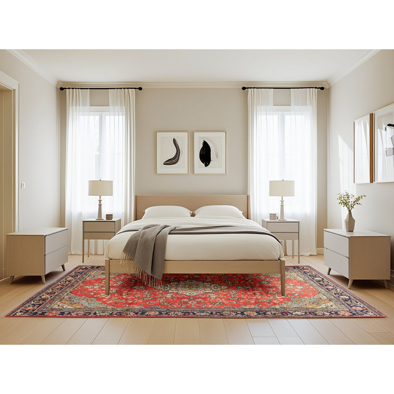 Rihanna Oriental Indoor Rug, Rectangle 5' x 8'