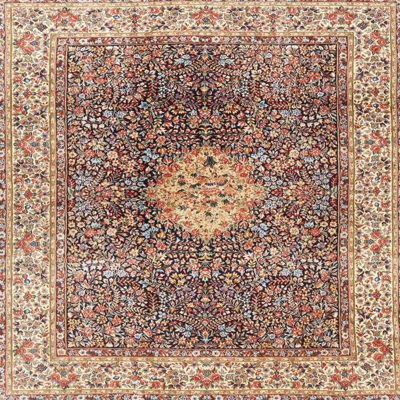 Oriental Indoor Rug, Square 7'
