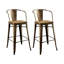 Counter Stool with Metal Frame-1540992966