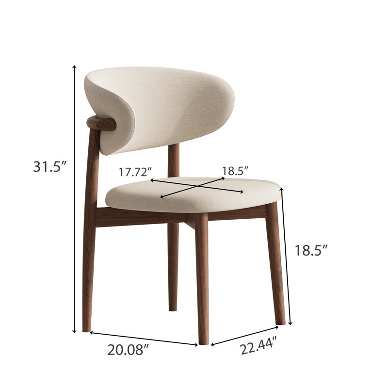 71" Oval Dining Table Set With 6 Linen Dining Chairs,Upholstered Side Chairs With High Back For Kitchen/Living Room