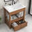 Thiessen 30'' Single Bathroom Vanity with Ceramic Top