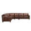 Canapé modulaire en cuir Belfast