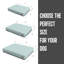 Floral Orthopedic Polyester Pet Bed-1041671884
