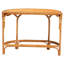 Console en bois de rotin 41,2 po Baudel