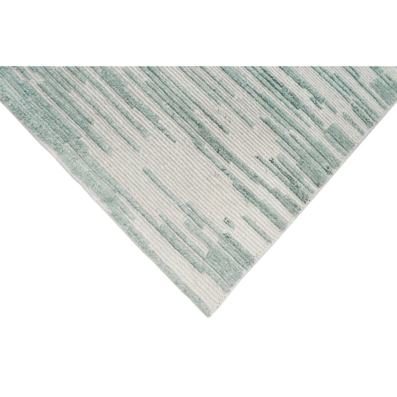 Tapis rectangulaire noué à la main, Rectangle 6 pi x 9 pi