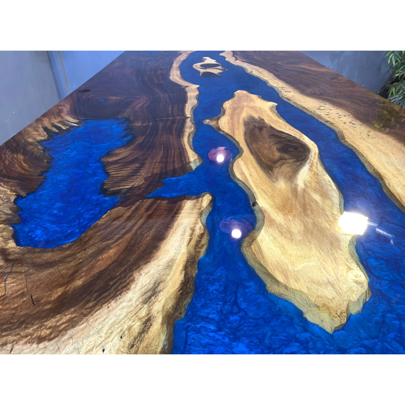 Gerfred Solid Wood Top Dining Table