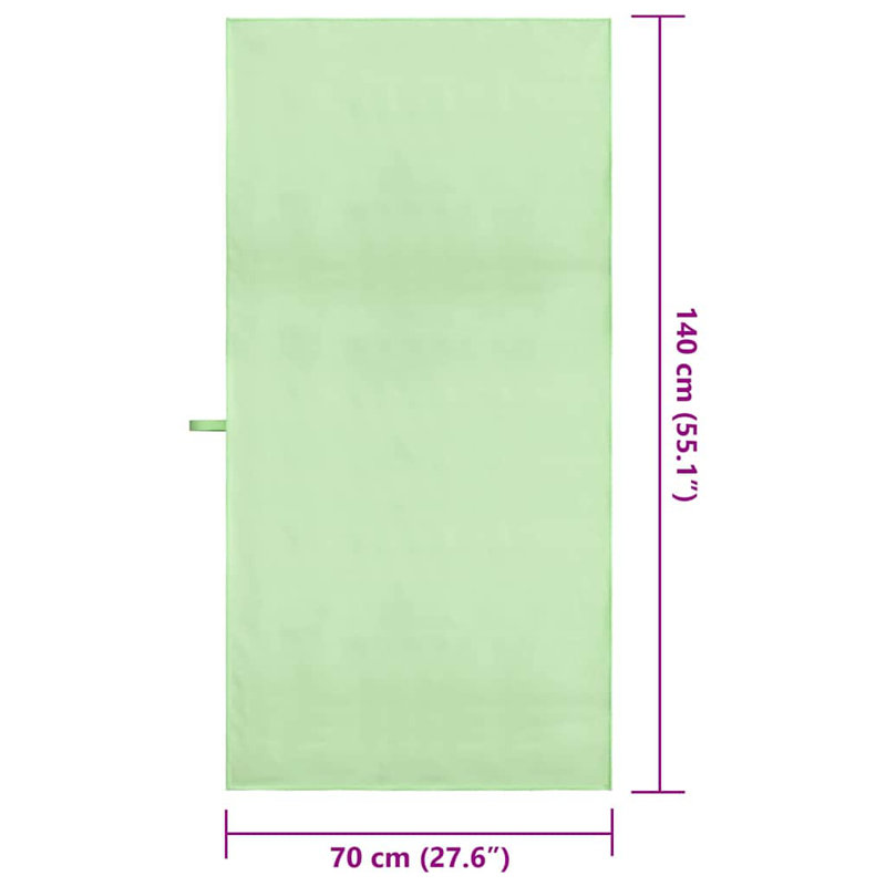 Beach Towel, Green