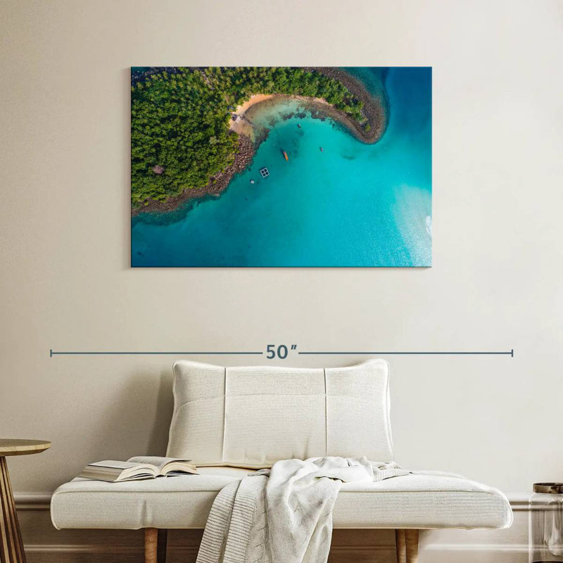 Gillard Caribbean Island Forest, 26" H x 39" W