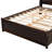 Engeliene Wooden Bed with Trundle,Storage Bed Frame with Bookcase-354862858-339296939
