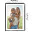 Cadre photo Cadre en aluminium Americanflat - Cadre avec passe-partout - Verre résistant aux chocs-111356305-111141629