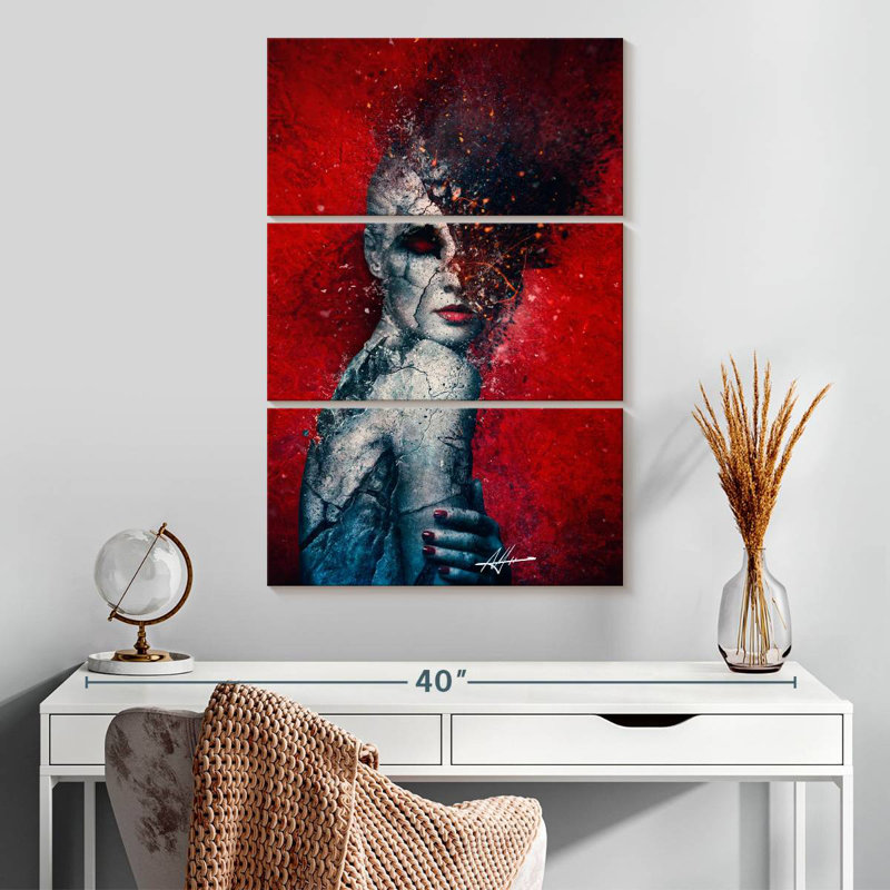 Hitzel Indifference, 32" H x 20" W