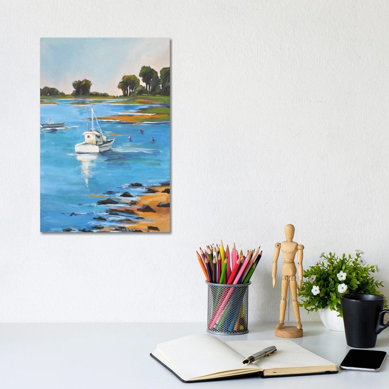 Low Tide by Allayn Stevens - Wrapped Canvas Gallery-Wrapped Canvas Giclée, 20.32 cm H x 30.48 cm W