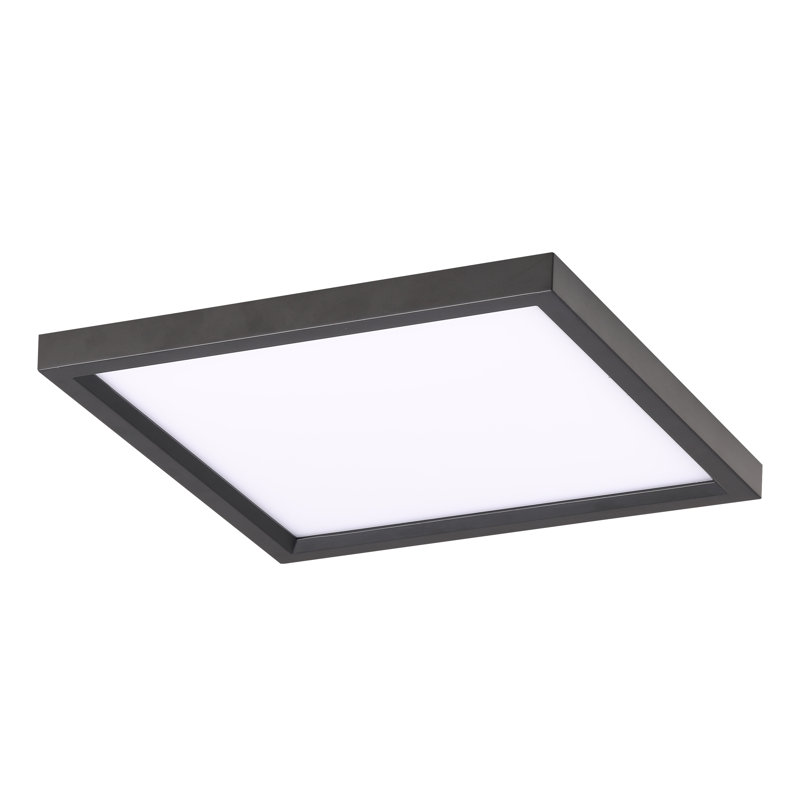 Flush Mount, Black