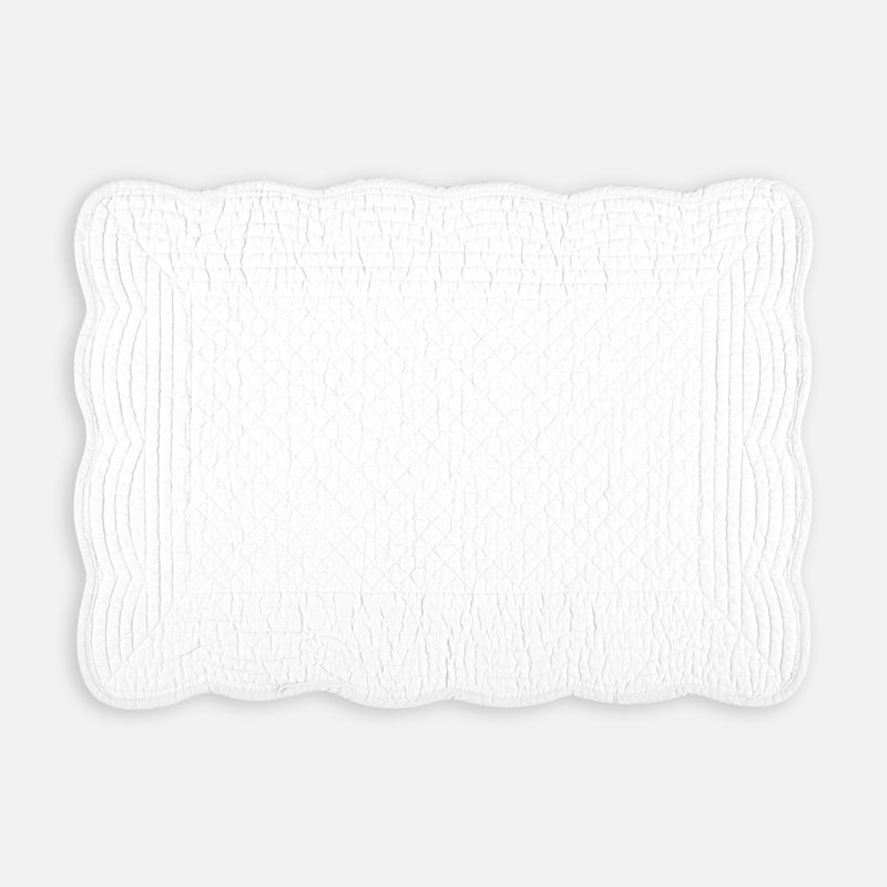 Napperon Grover, Blanc