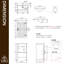 Meuble-lavabo simple 20 po Cayden-785241599