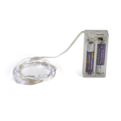 Mikasa 30-Light LED Microlight Strand, Soft White