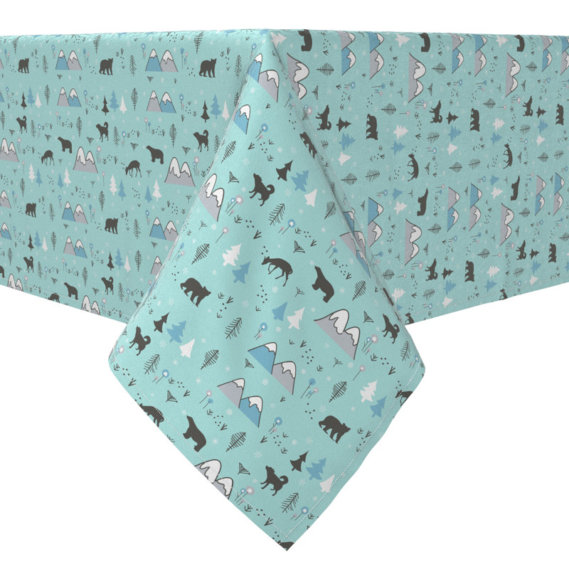 Rectangular Cotton Twill Table Runner