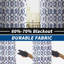 Paire de rideaux occultant et isolant avec œillets Ikat-80726418-23810875