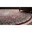 Hand Knotted Wool Floral Area Rug in Pink