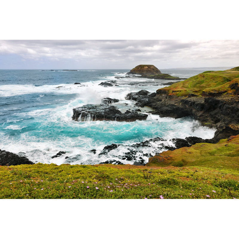 Blowhole - Wrapped Canvas Print, 30cm H x 46cm W x 3.8cm D