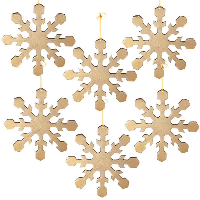 Champagne Polyester Poinsettia Stems Set of 12