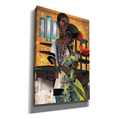 «Do You Love What You Feel» par Jaleel Campbell, impression sur toile tendue
