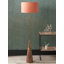 Henry 26cm H Cotton Drum Lamp Shade ( Clip On ) in Orange