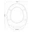 Oxford Round Standard Toilet Seat-2129011801