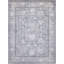 Tapis gris / bleu à motif abstrait Burrill-91034212