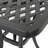 Chiodo Square Metal Outdoor Bistro Table , 21'' in. W 21'' in. D