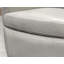 Fauteuil demi-tonneau pivotant 100% cuir italien Crandell-792964288