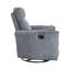 Mobilier de salon en velours côtelé gris