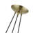 Chassitty 3 - Light Antique Brass Pendant