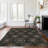 Senad Flatweave Washable Damask Indoor / Outdoor Rug-1314437712
