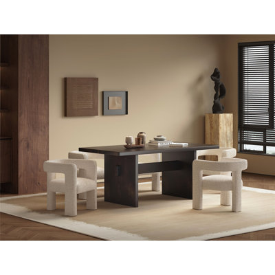 Ensemble de salle à manger polyvalent 5 pièces pour une réception élégante et confortable