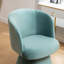 Chaise rembourrée pivotante en velours Dantzler-527819105-511696167