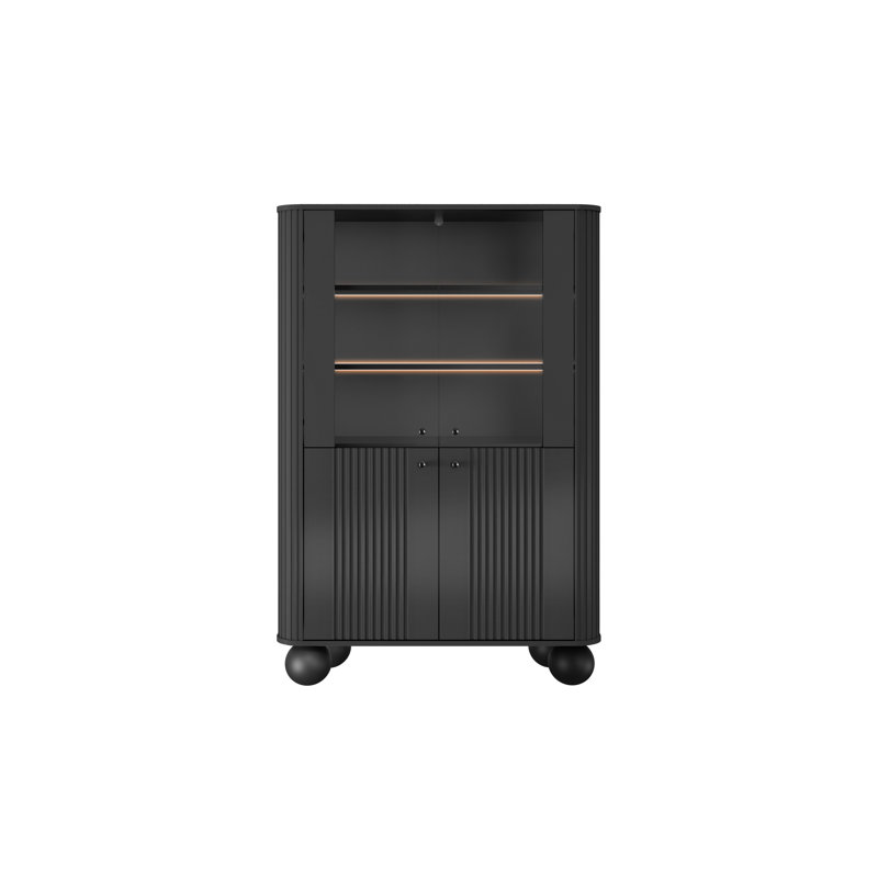 Display Cabinet, Black