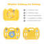 Kristofer 67.5cm H x 66.5cm W Yellow Nylon Yard/Privacy Fence