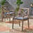 PERLA DINING CHAIR,2PCS With 2 Cushions
