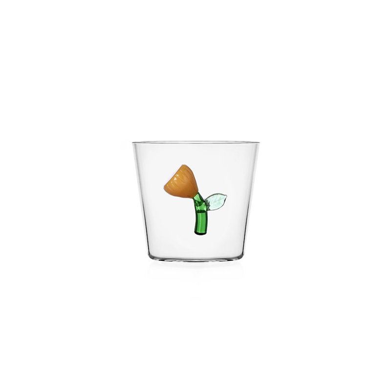 Botanica - Tumbler Amber Flower 11.8 Oz
