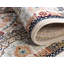 Tapis traditionnel Kelayeh de couleur crème