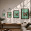 Specimen Butterfly Minimalist - Framed Print-363585484-363585485