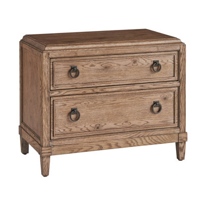 Table de chevet 2 tiroirs Hayes
