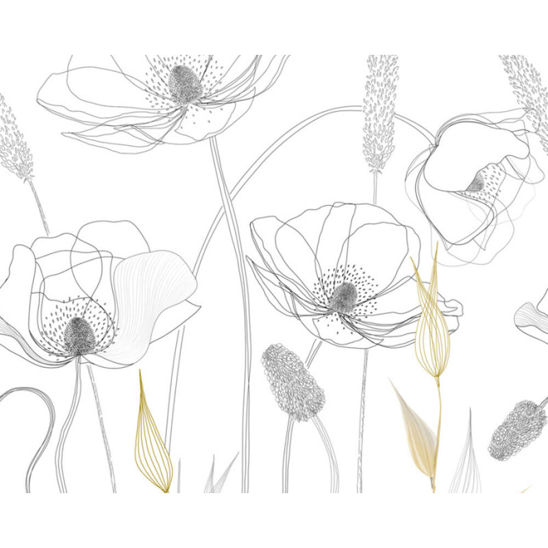 Papier peint floral Donan