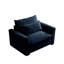 Fauteuil d'appoint à siège profond en velours côtelé Corduroy-118035288